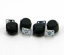 Lot of 4 Genuine Caster Wheels for Whirlpool WDH70EAPW 70 Pint Dehumidifier