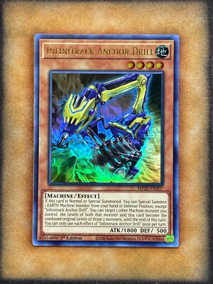 Yugioh Infinitrack Anchor Drill MP20-EN207 Ultra Rare 1st Ed NM