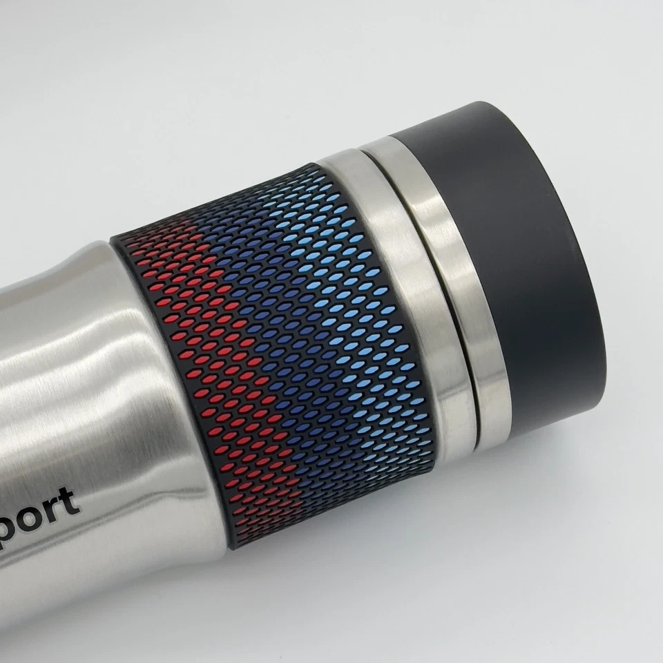 NUEVA Taza Deportiva BMW Acero Inoxidable Con Capacidad de 450ML - Viaje Aislada Foto 4 de 4