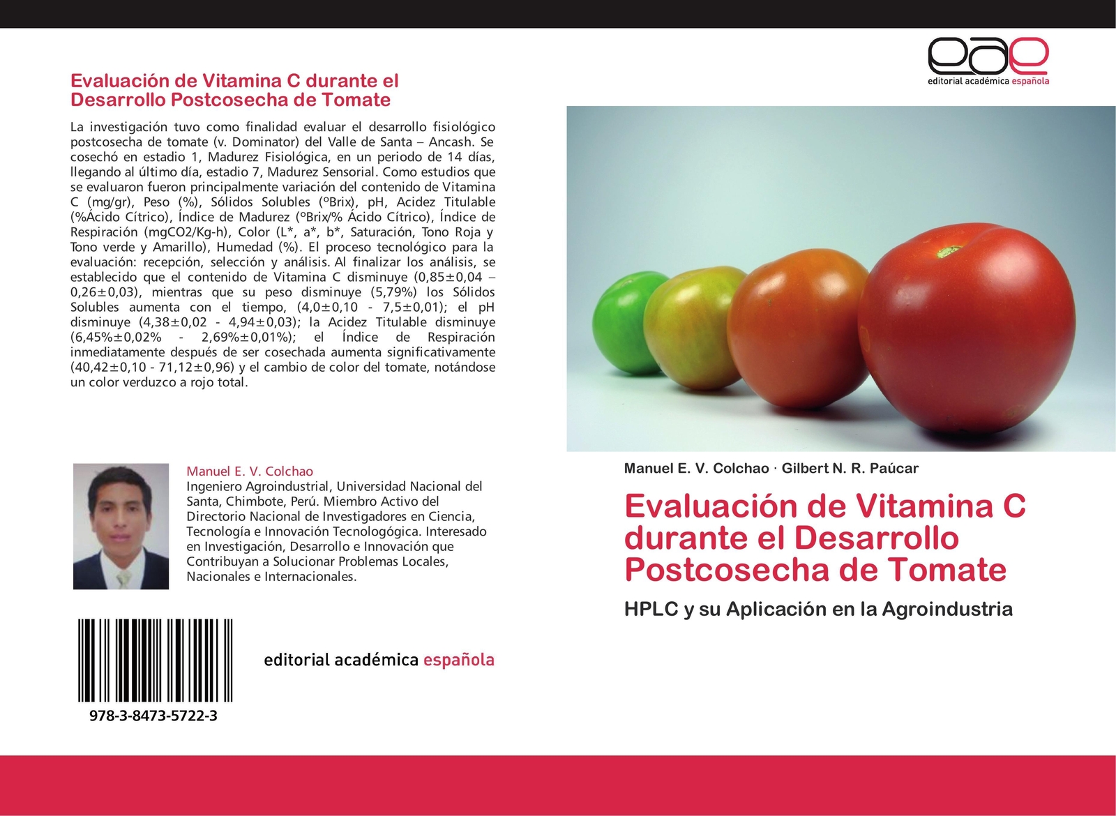 Thumbnail - Manuel E. V. Colchao (u. A.) | Evaluación De Vitamina C Durante El