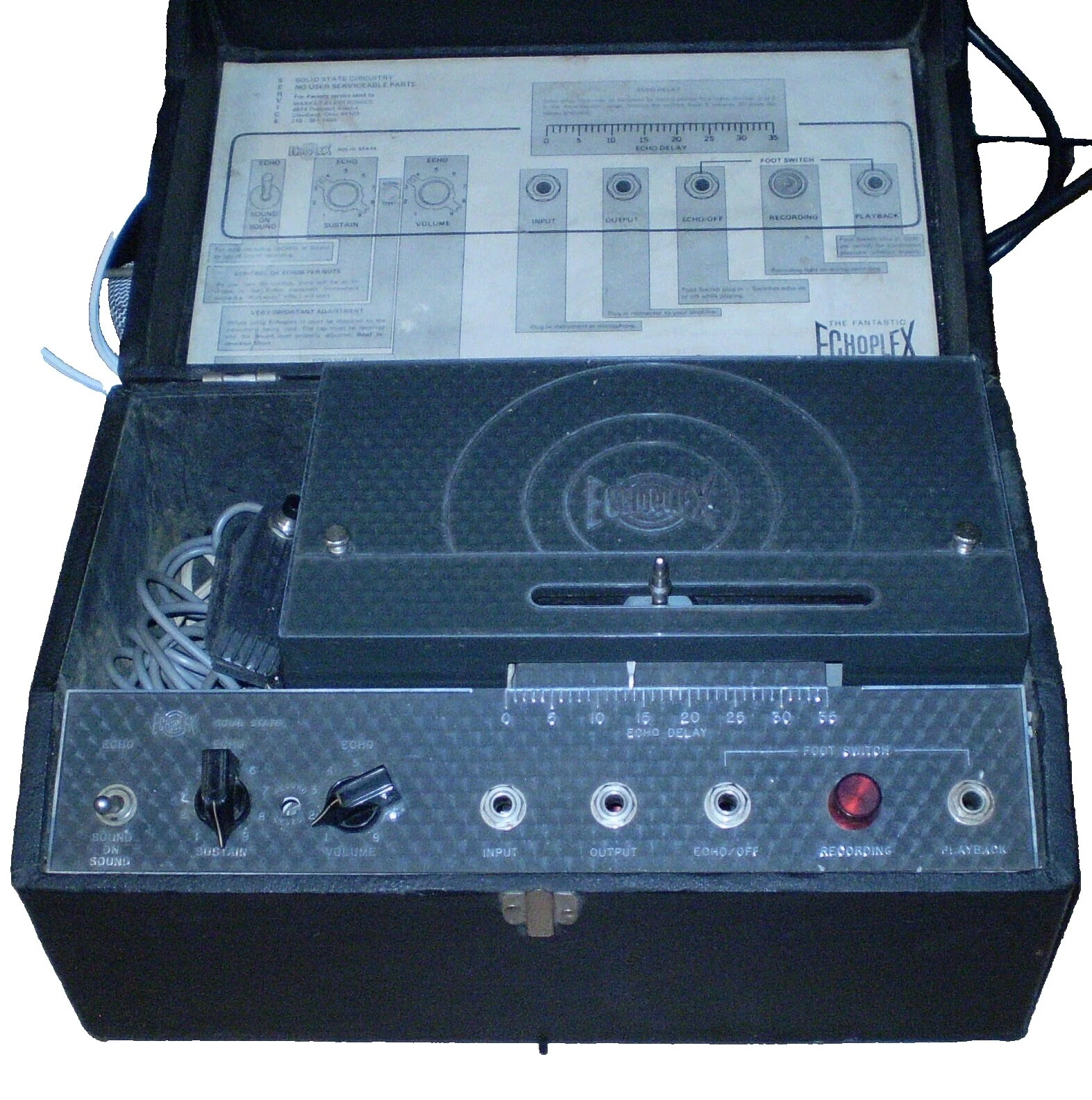 Guitarra de Eco de cinta Maestro retraso, Eco y reverberación Pedales