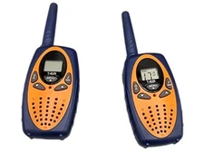 T628 Orange/Blue Wireless Handheld 22-Channels Two-Way Radio Walkie Talkie Set 2