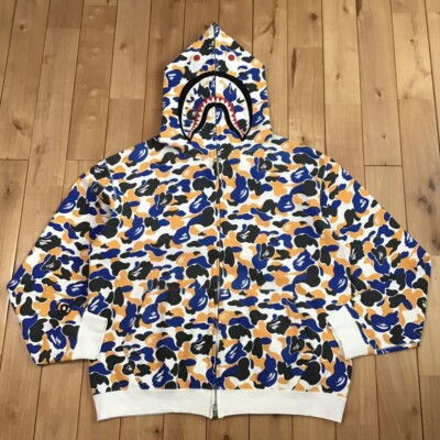 Maebashi city camo shark full zip hoodie BAPE NIGO A Bathing Ape