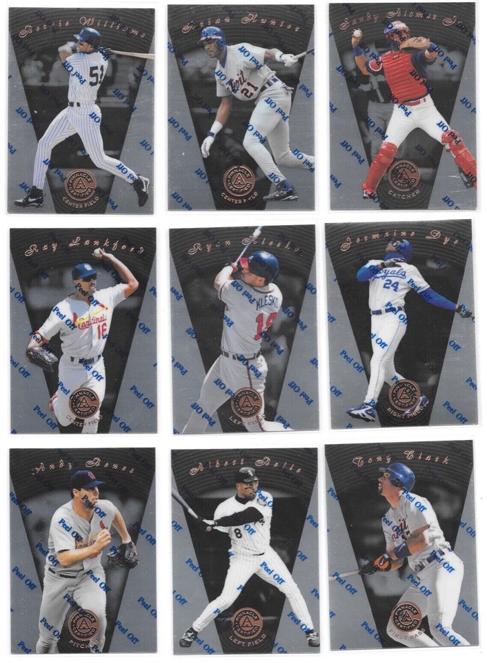 1997 Pinnacle Certified Baseball Trading Cards / You Choose #s 1 - 150 / mb41 - Image 2 of 4