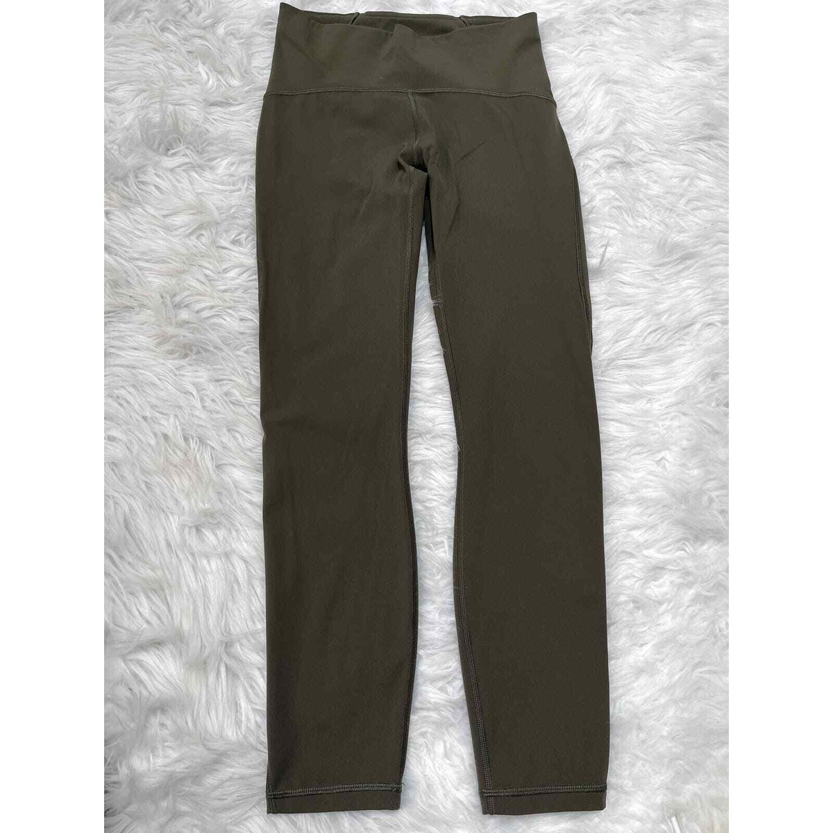 ルルレモン Train Times Dark Olive サイズ S Lululemon Train Times 7/8 Pant *25