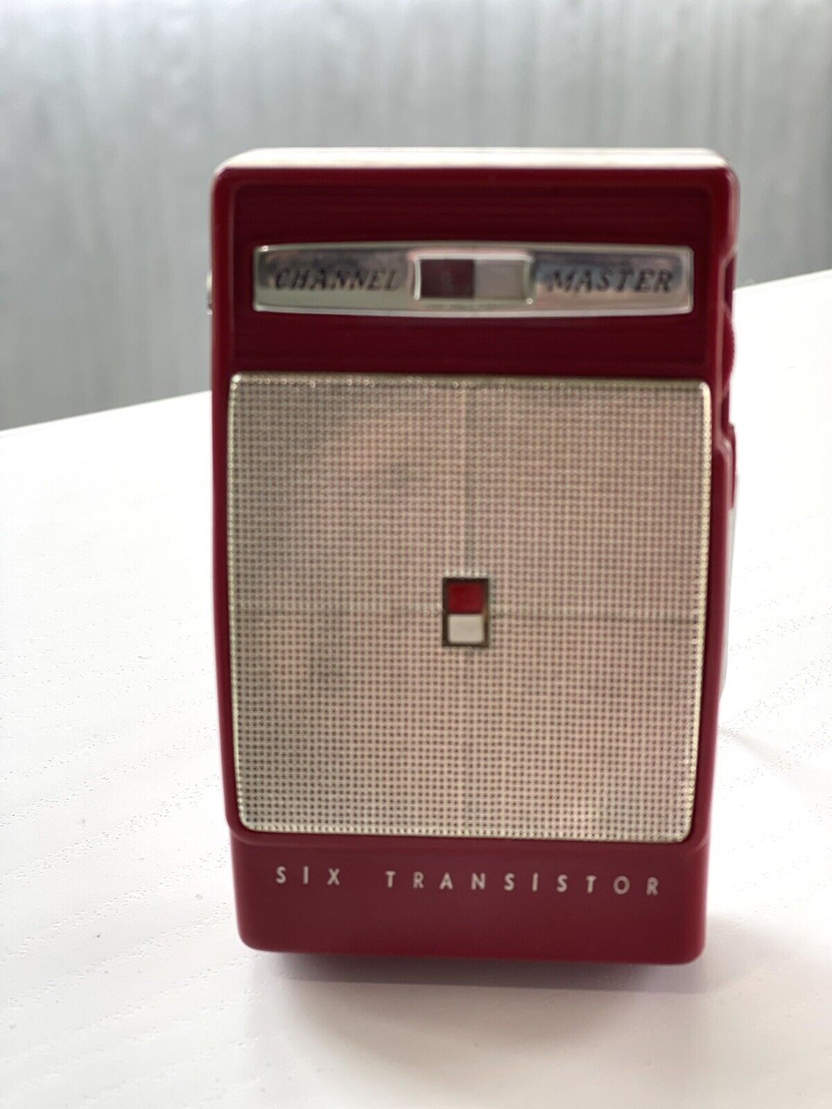 Vintage Channel Master Six Transistor Radio No. 6509 Sanyo Japan Tested Working