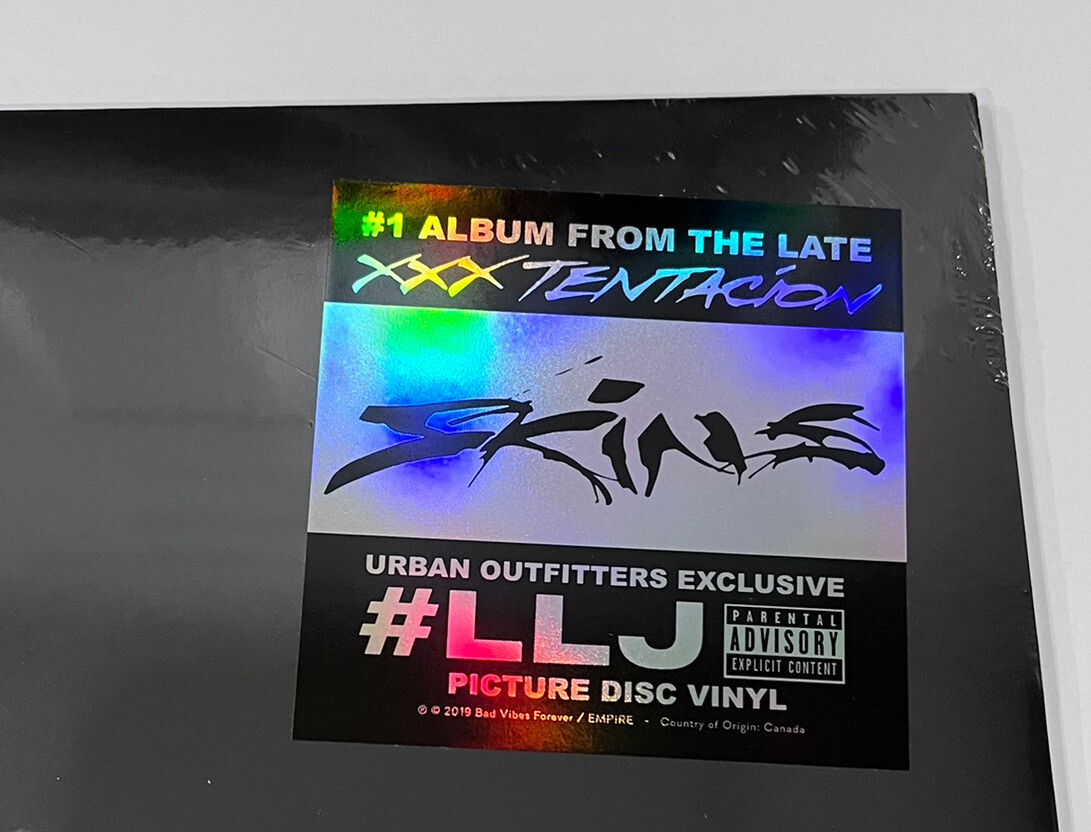 XXXTentacion Skins Vinyl Picture Disc UO Exclusive 5000 Limited
