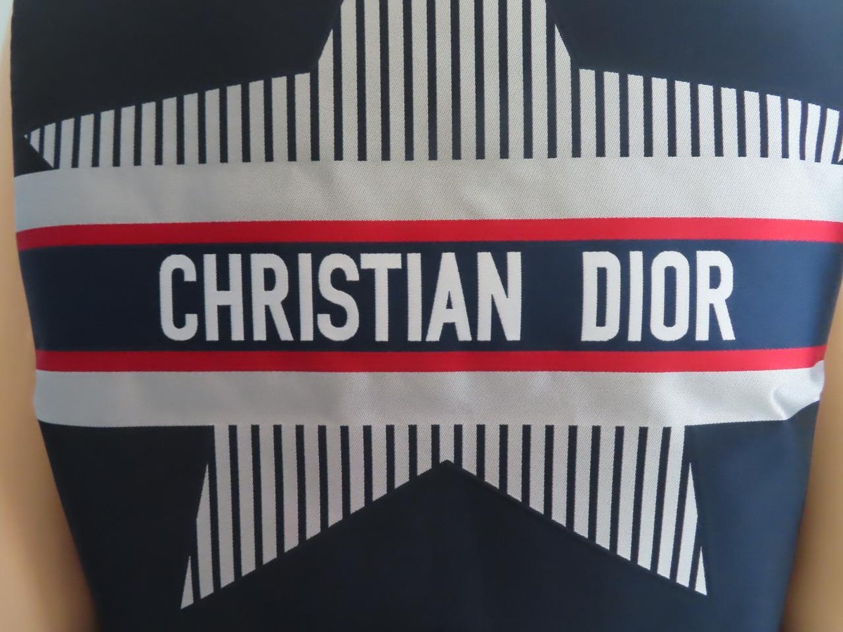Christian Dior DIORALPS Navy/Reflective Star Sleeveless