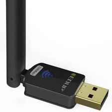 USB 2.0 Wireless N Network Ethernet Adapter WiFi Cordless 150Mbps w Antenna