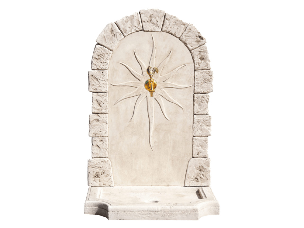 Fontaine de jardin Calypso en pierre pour sublimer votre terrasse