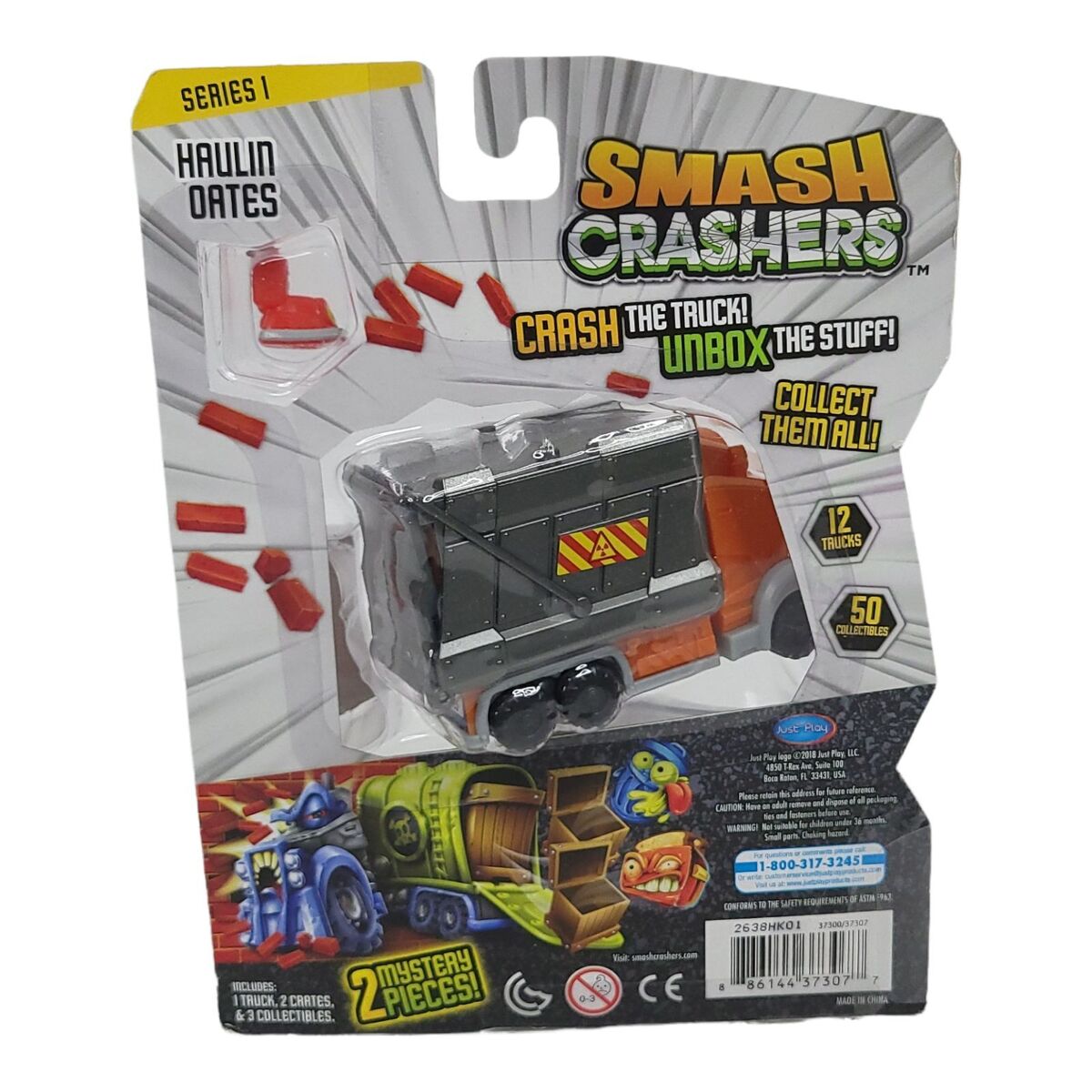 Smash Crashers Series 1 Crash the Truck Unbox the Stuff! Review Just Play 