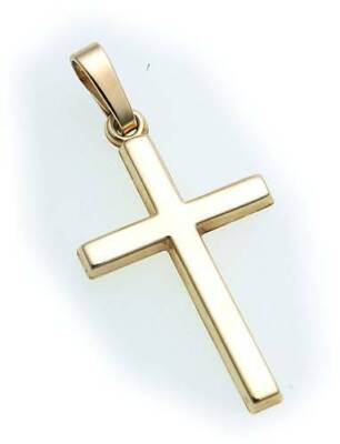 Gold 585 Goldschmuck GÃ¼nstig Anhänger Kreuz Echt Gold 585