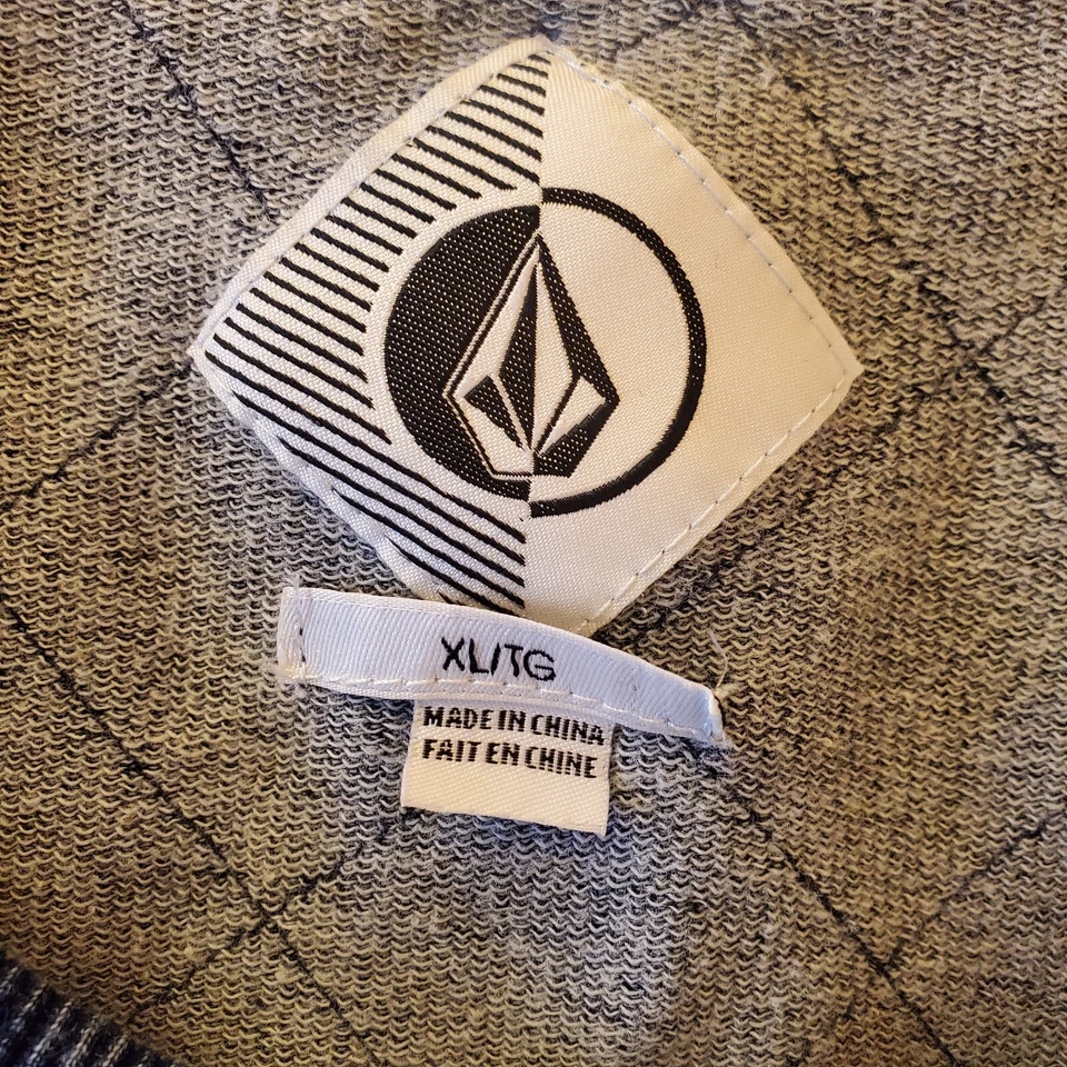 Volcom Cool Crew Sweatshirt Womens Sz XL Blue Crewneck Beach Skater Y2K - Image 3 of 4