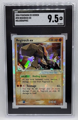 Regirock ex graded SGC 9.5 for sale on eBay