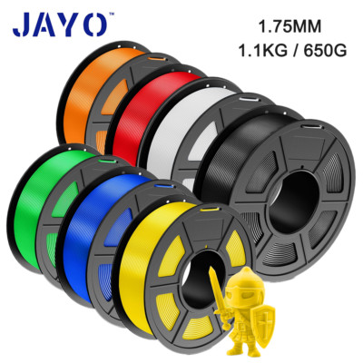 JAYO 1,1KG PLA PETG SILK PLA+ ABS PLA Meta 1,75mm 3D Drucker Filament TPU 500G 