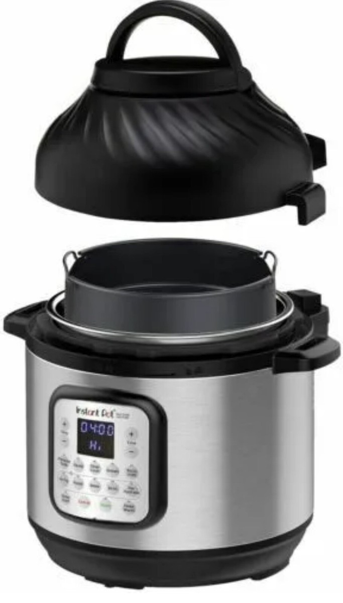 NEW Instant Pot Duo Crisp and Air Fryer, 6-Quart 11-in-1 Pressure
