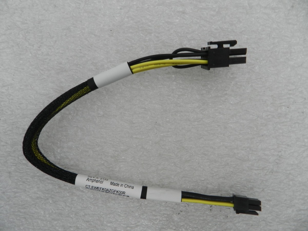 HP GPU Power Cable DL380 869821-001 875097-001 1x 8-Pin to 1x 8