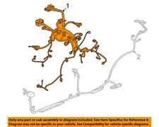 GM OEM 13-15 Captiva Sport Electrical Wiring Harness-Engine Harness 23168879