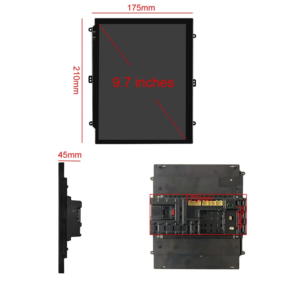 9.7" Tesla Screen 64GB Android 13.0 Car Radio For Cadillac ATS XTS SRX CTS 2013+ Foto 4 de 4