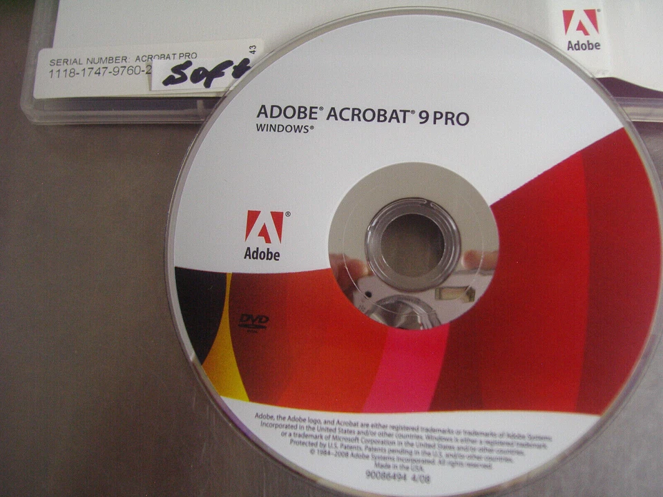 Adobe Acrobat 9 Pro Full for Windows PC Licensed for 2 PCs =PERMANENT VERSION= - Image 3 of 4