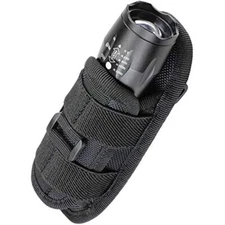 Tactical Flashlight Holster Duty Belt Pouch Rotatable Clip 360 Degree Holder US