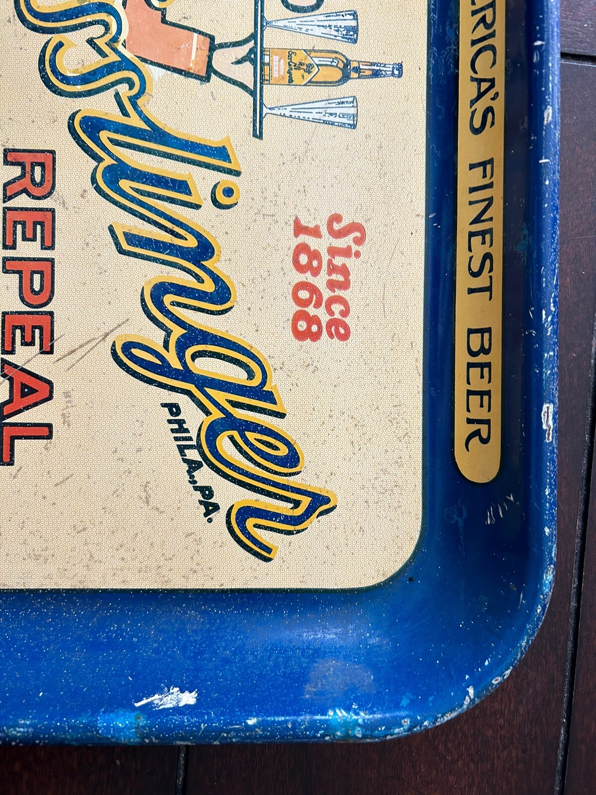 Esslinger Repeal Beer Vintage Metal Tray eBay