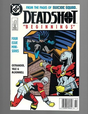 Deadshot #1 Newsstand Variant (DC Comics November 1988) F+ or better