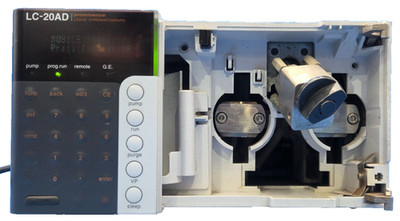 Shimadzu LC 20AD Prominence HPLC Pump   Powers On   Display Good   Untested