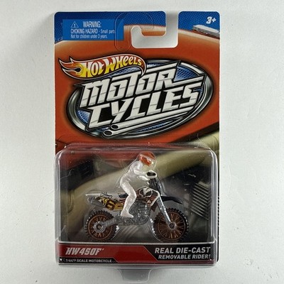 Hot Wheels Motor Cycles HW450F with Rider K41 | eBay