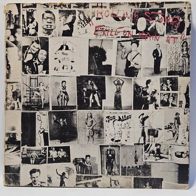 Rolling Stones - Exile on Main St - 1972 Blues Rock - EX - Ultrasonic Clean