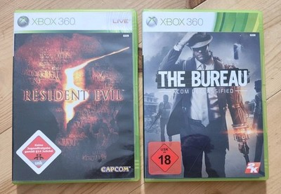 Set Resident Evil 5 & The Bureau - Microsoft Xbox 360  