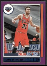 2021-22 Hoops #75 Tomas Satoransky Purple