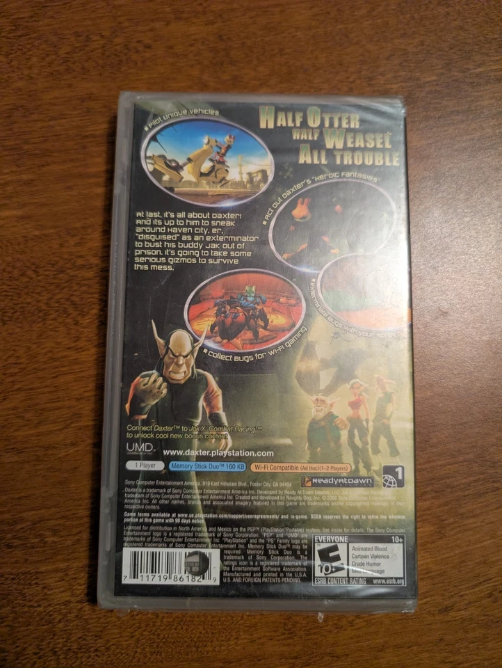 BRAND NEW - Daxter (Sony PSP, 2006) PlayStation Portable - FACTORY SEALED - Image 2 of 4