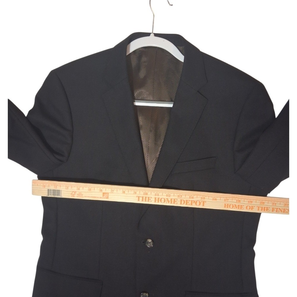 SALE EUC BOSS HUGO BOSS The James 2 Black Suit/Sport Coat Sz. 40R thumbnail 4