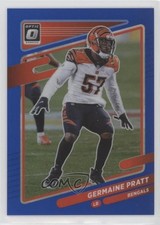 2021 Panini Donruss Optic Blue Prizm 139/179 Germaine Pratt #136 n1u