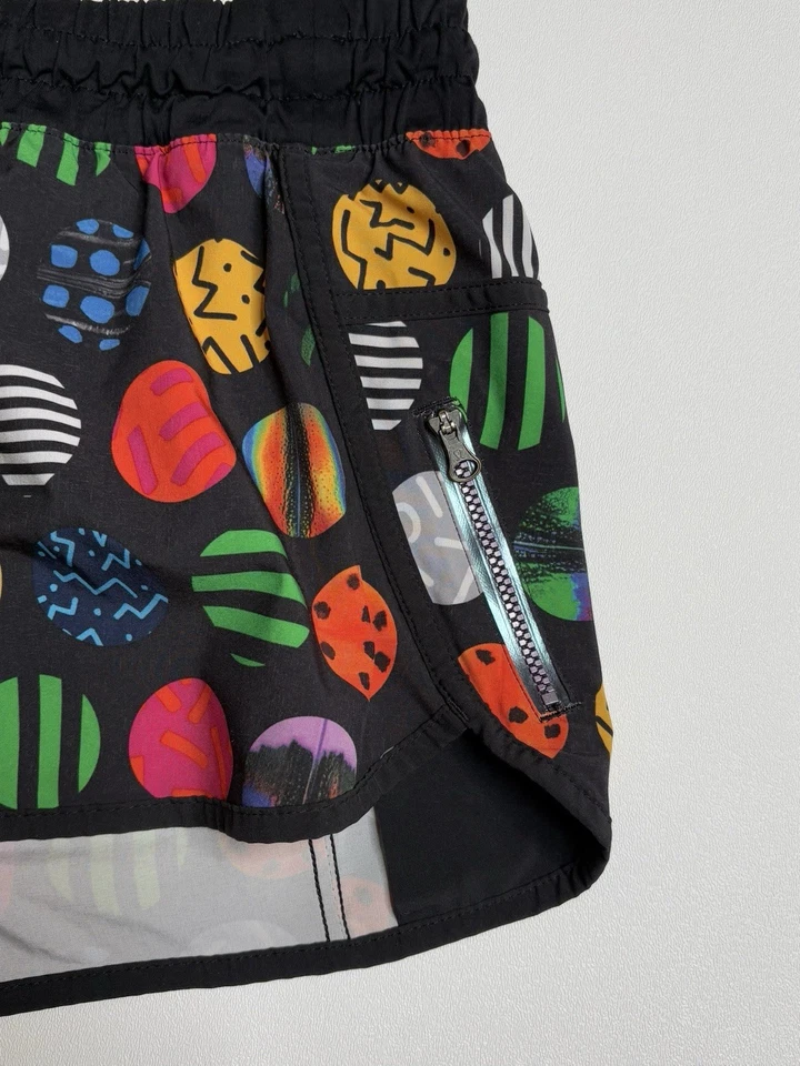 Pantalones Cortos Atléticos Lululemon Seawheeze Tracker Coloridos Forro Talla 10 Foto 2 de 4