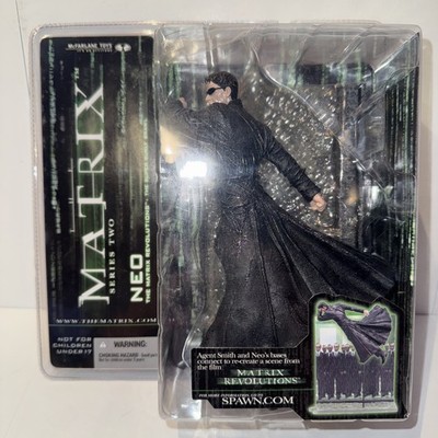 Neo The Matrix Revolutions Mcfarlane Toys The Super Burly Brawl 2003 Figure NEW
