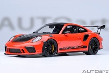 AUTOart 78177 PORSCHE 911 (991.2) GT3 RS WEISSACH PACKAGE, LAVA ORANGE 1/18