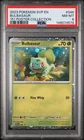 PSA 8 NM-MT Pokemon 2023 Black Star Promo Bulbasaur Poster 151 Collection #046