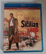The Sicilian (Blu-ray Disc, 2016, Directors Cut) Very Good/No Scratches