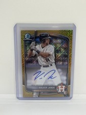 2025 Bowman Chrome - #BMA-WJA Walker Janek Mega Box Gold Mojo Auto /50