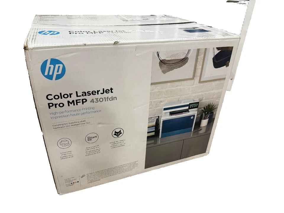 HP Color LaserJet Pro MFP 4301fdn Laser Printer, Color Mobile Print, Copy, Scan, - Image 2 of 2
