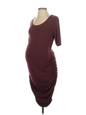 A Pea in the Pod Women Red Cocktail Dress S Maternity