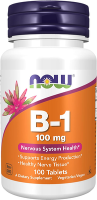 #ad #ad NOW Supplements Vitamin B 1 100 Mg Energy Production* Nervous System Health $7.29