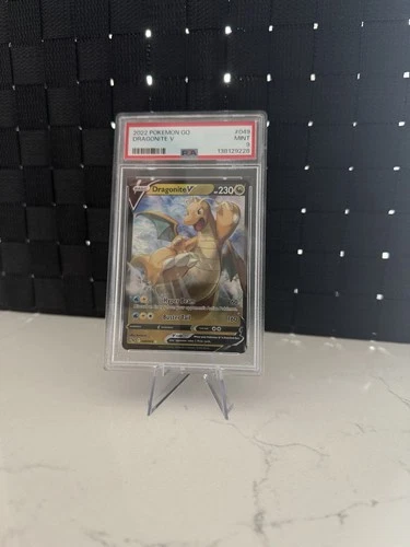 Pokémon Dragonite V 049/071 S10b Pokémon GO Double Rare Holo Japanese PSA 9 2022