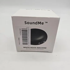 SoundMe White Noise Machine Mini Sleep Sound Machine White SWN-U2 USB AC Timer