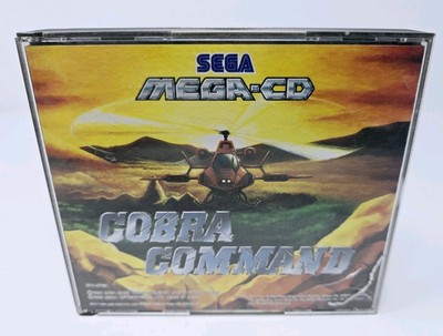 Cobra Command / Sol-Feace (Sega Mega CD, 1993) PAL