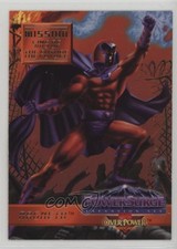 1995 Marvel Overpower CCG: PowerSurge Mission: Sins of the Future Magneto #4