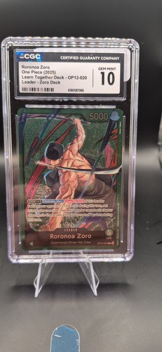 Roronoa Zoro (Zoro Deck) graded CGC 10 for sale on eBay