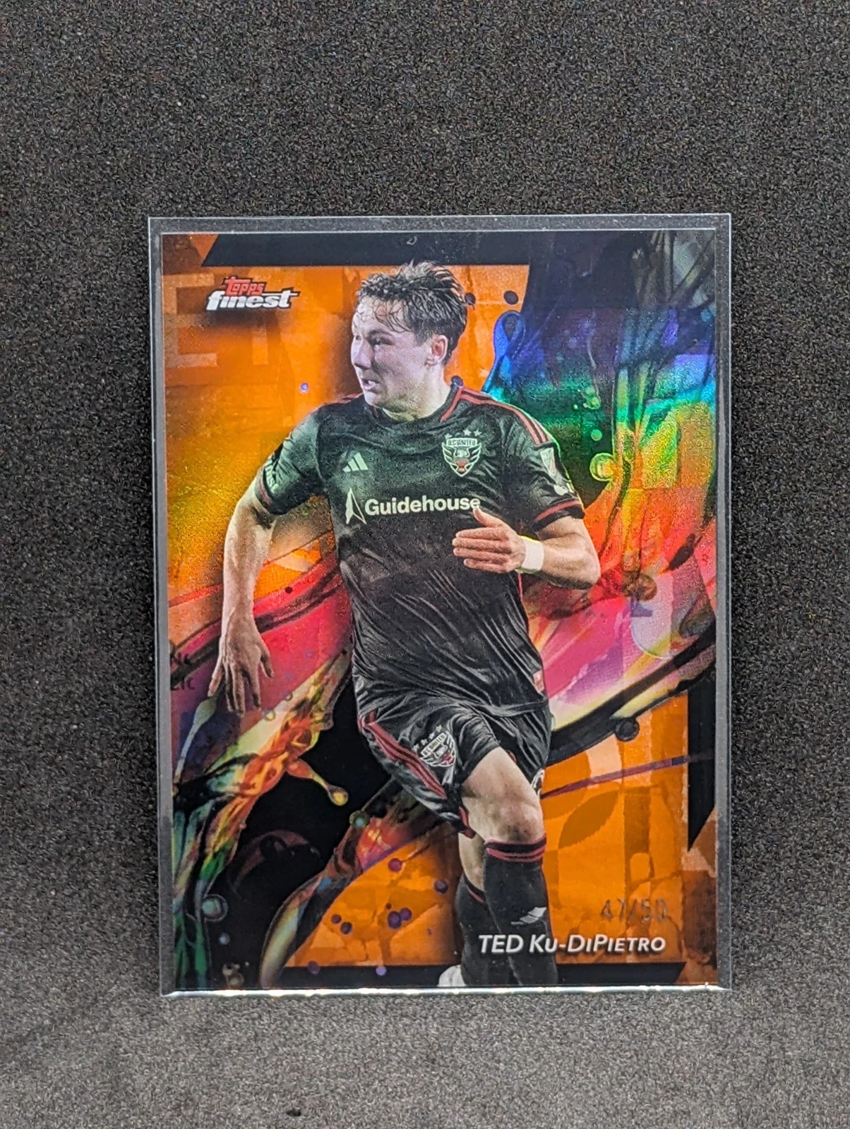 2024 Topps Finest MLS Ted Ku-DiPietro Orange /50 Common 73